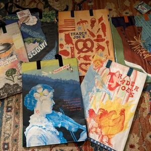 Trader Joe's Tote bag Lot of 6